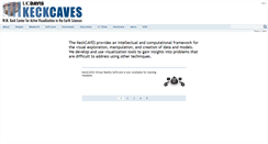 Desktop Screenshot of keckcaves.org